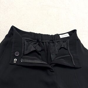 The Fold London US 6 UK 10 Slim Crepe Pants Trousers Office